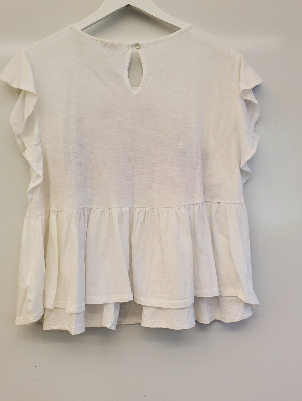 Lucky Brand Embroidered White Blouse - Picture 5 of 12